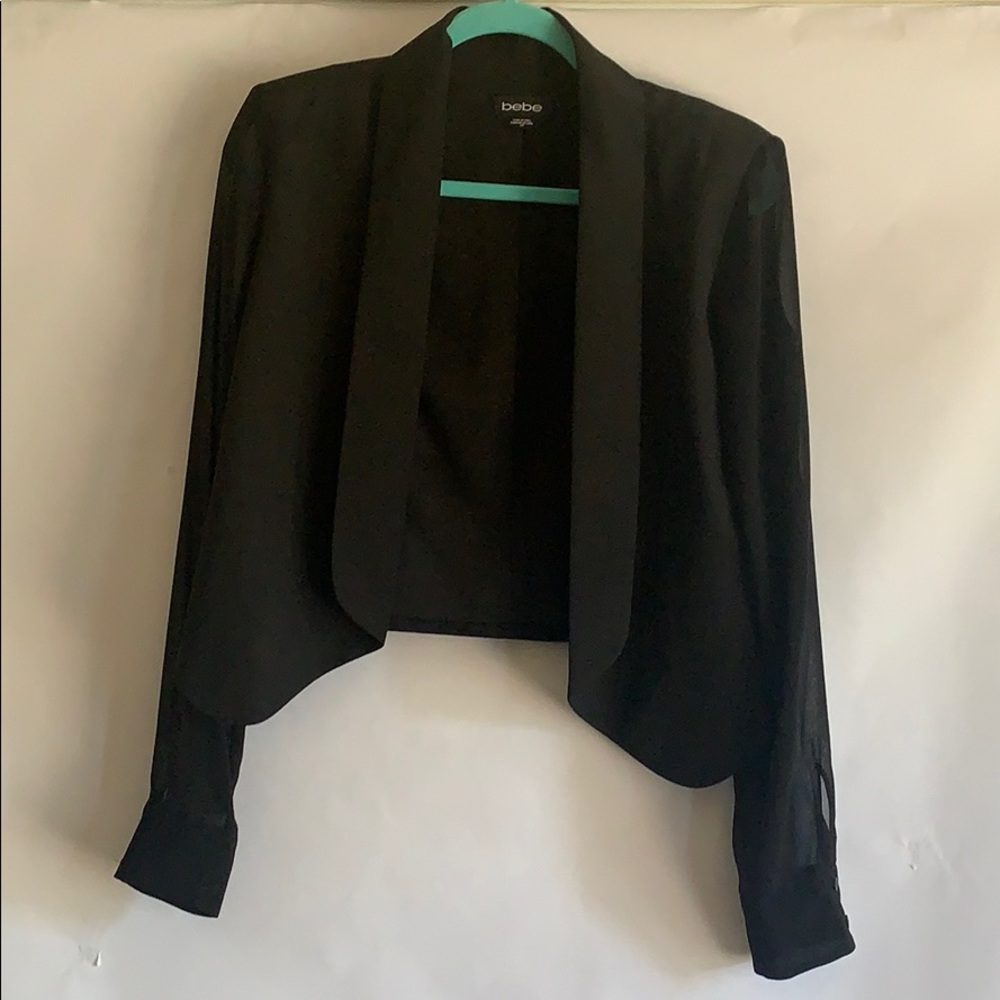 Bebe Black Blazer